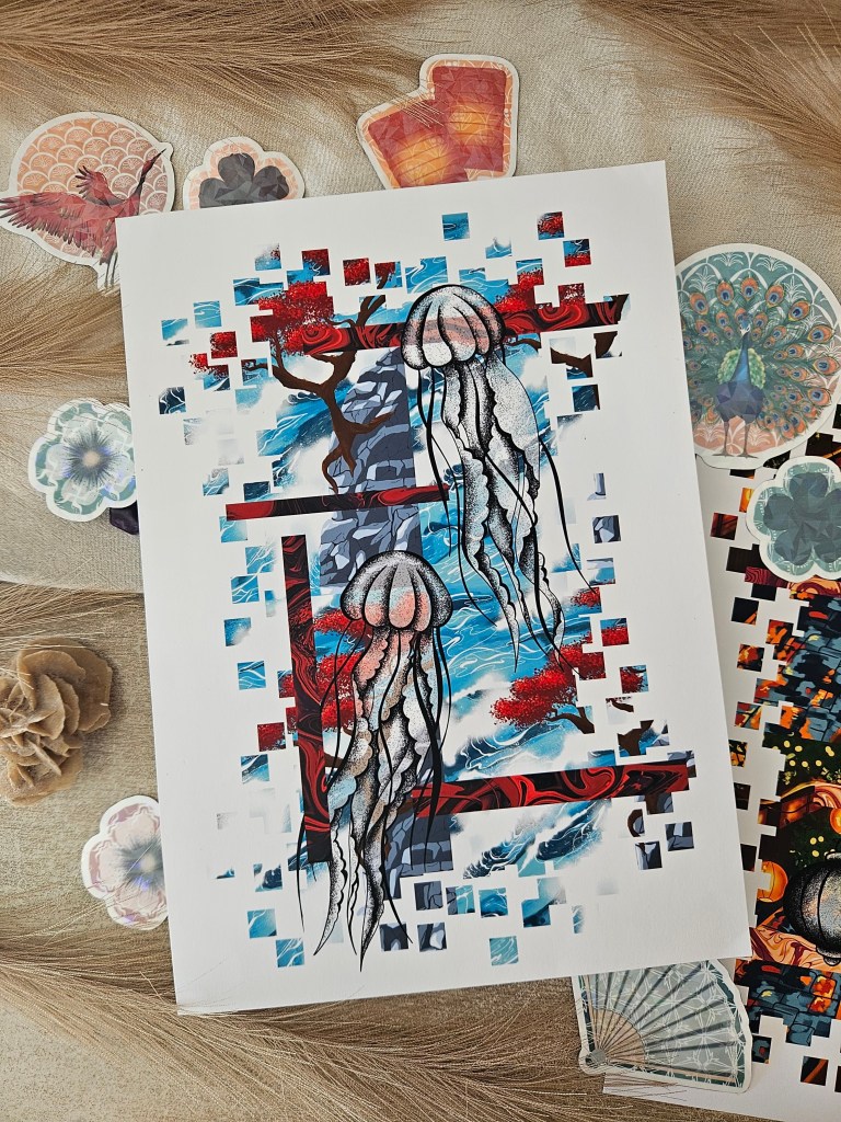 Illustration Horizon Méduses