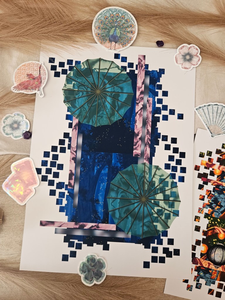 Illustration Horizon Ombrelles