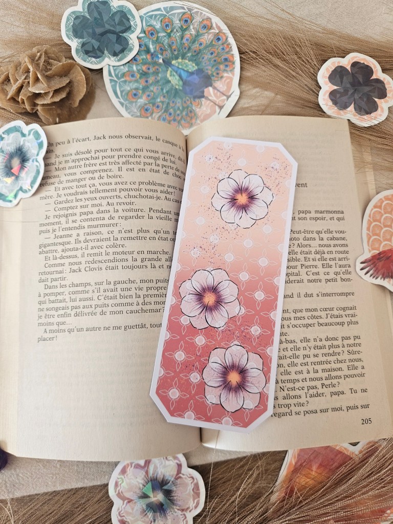 Marque-page Harmony Fleurs